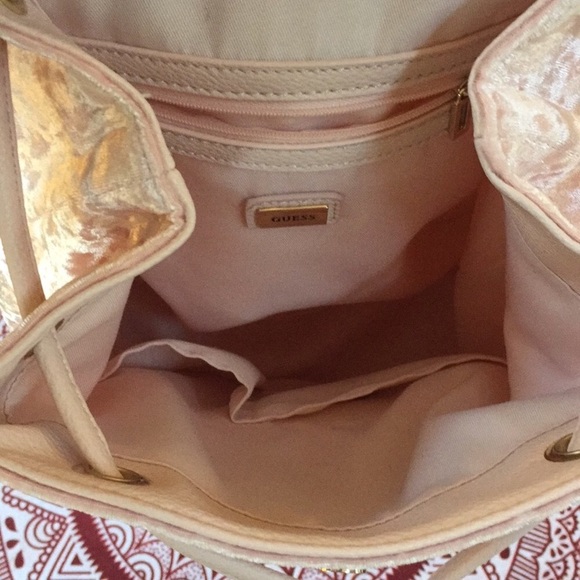 Guess Velvet Pink 🎒 BackPack - Picture 5 of 5